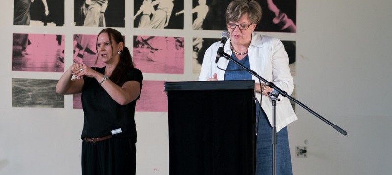 Festivaleröffnung durch Frau Isabelle Chassot,  Direktorin des Bundesamtes für Kultur